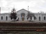 Железнодорожный вокзал, станция в Мостовском, фото